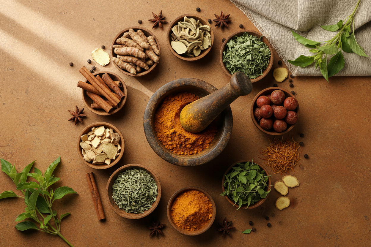 Top 5 Ayurvedic Herbs for Stress Relief and Mental Clarity